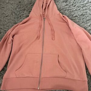 Women's Pink Hoodie Jacket